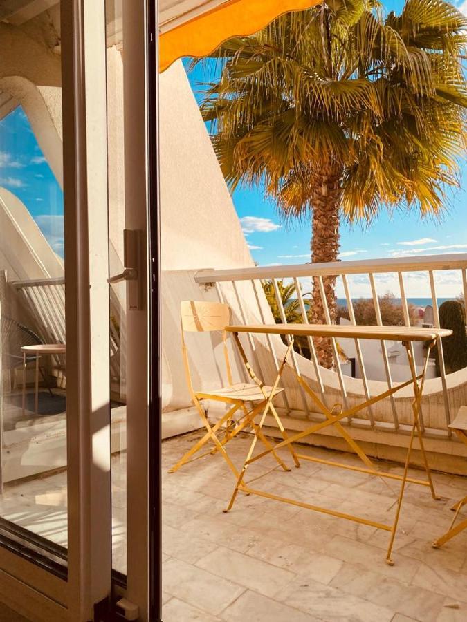 Le Cali, P2 Cabine Dans Une Residence Avec Piscine, Vue Mer Et Parking Prive La Grande Motte Dış mekan fotoğraf