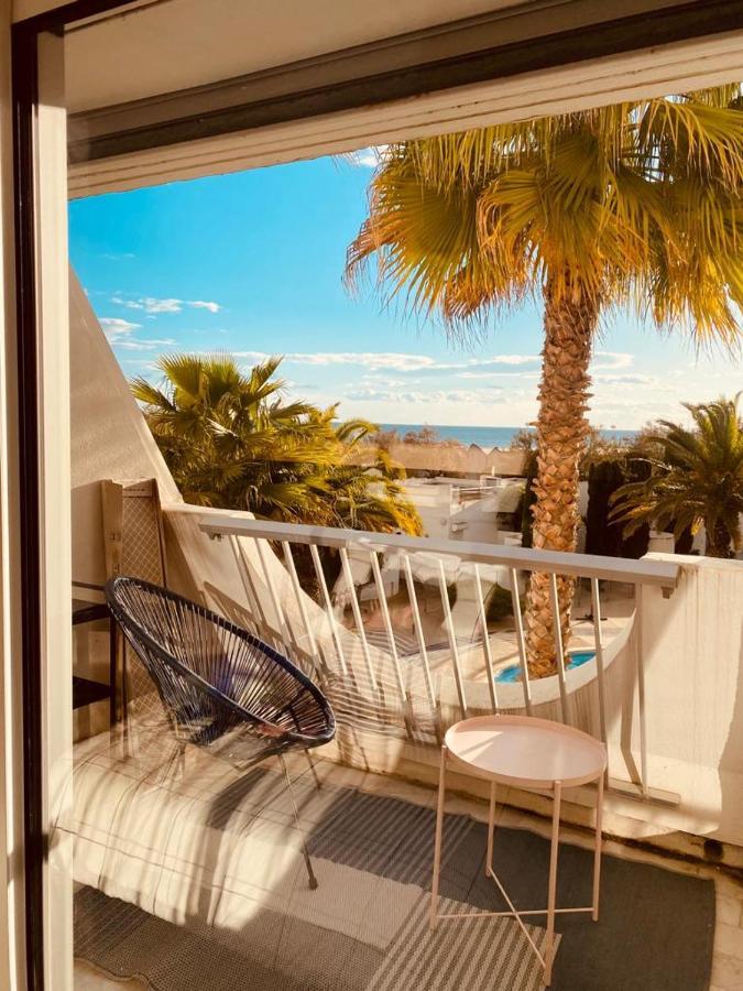Le Cali, P2 Cabine Dans Une Residence Avec Piscine, Vue Mer Et Parking Prive La Grande Motte Dış mekan fotoğraf